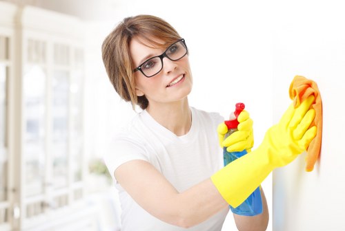 Regular home cleaning in Kensington for bathrooms and bedrooms