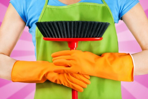 Targeted stain removal process for carpets and soft furnishings in Kensington