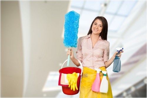 Recurring cleaning service details for Kensington residential and business customers