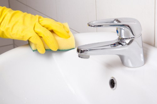 Local steam carpet cleaning service working in a Kensington flat or apartment