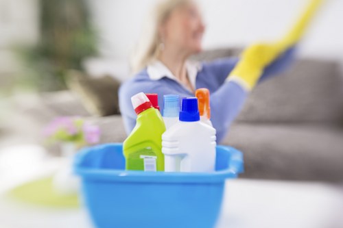 Upholstery cleaning service for sofas in Kensington